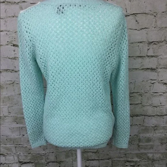 Architect Women Crochet Sweater Size M - Picture 4 of 7